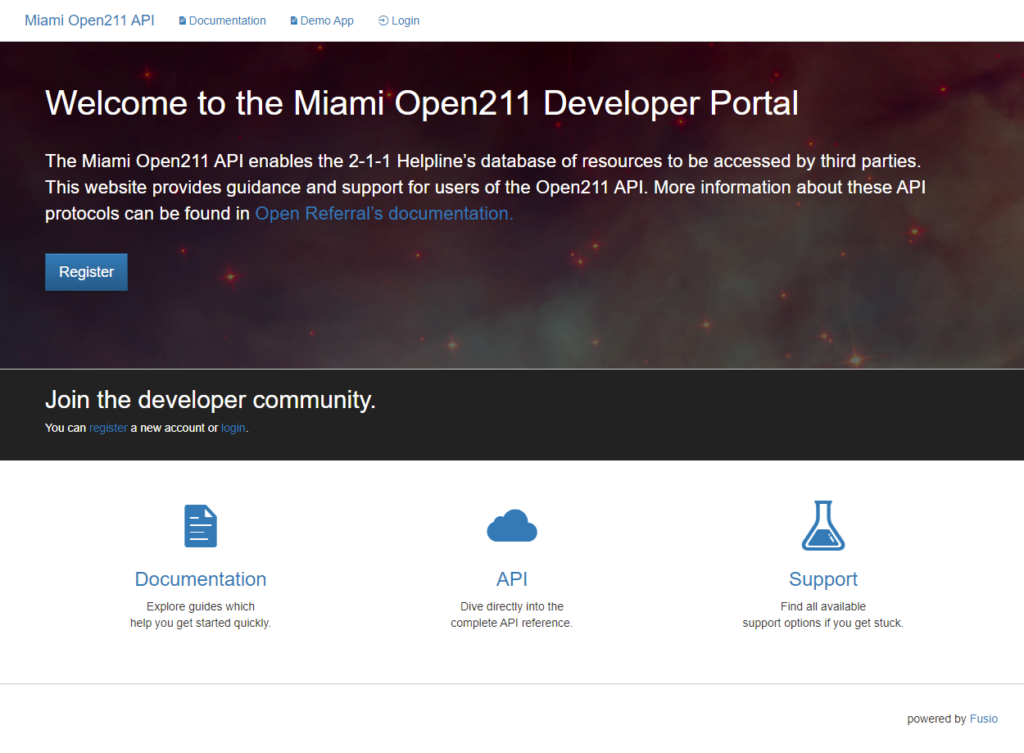 Open Referral Fusio API